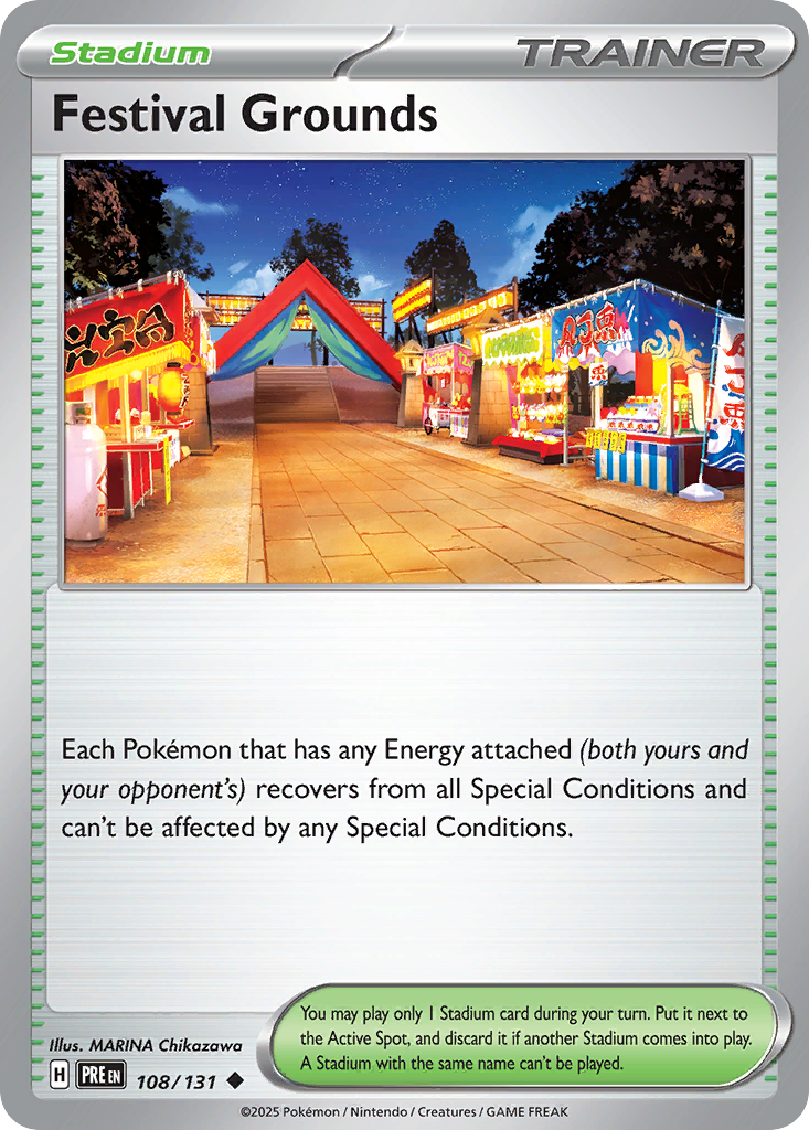 Festival Grounds - Prismatic Evolutions #108