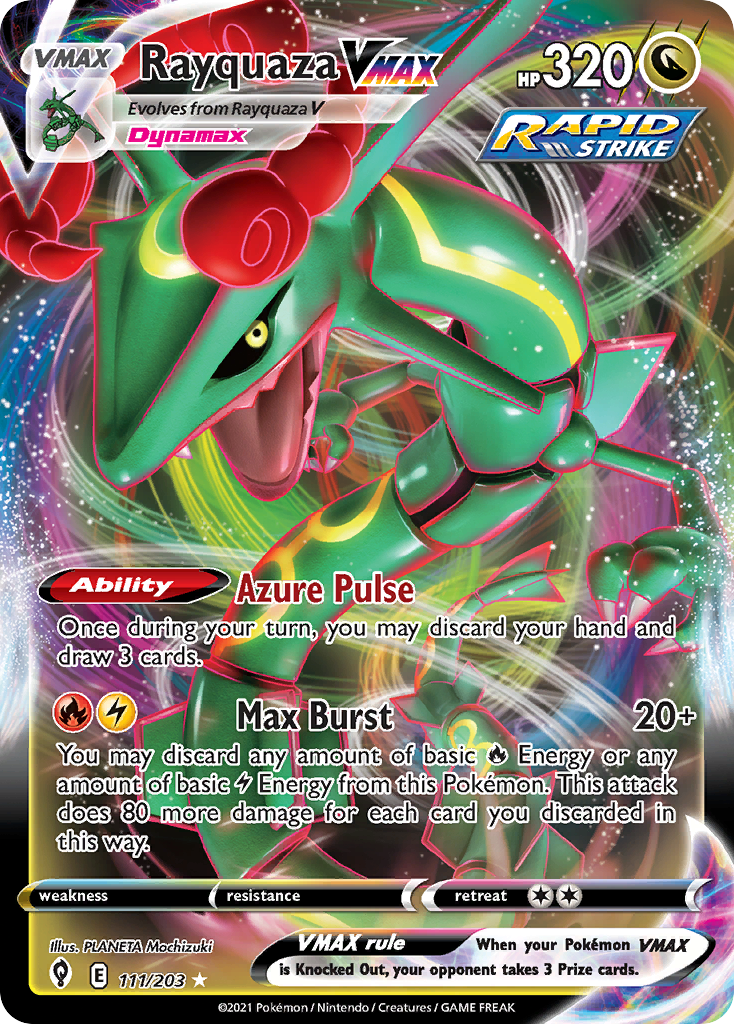 Rayquaza VMAX - Evolving Skies #111/203