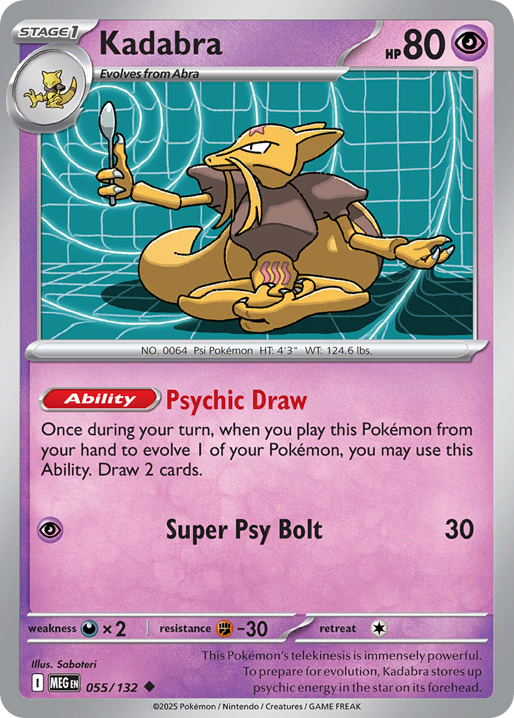Kadabra - Mega Evolution Base #055