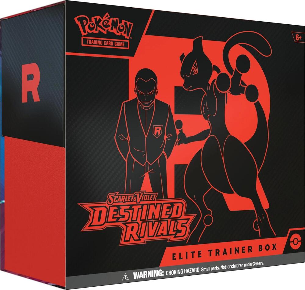 Pokémon TCG Scarlet & Violet Destined Rivals Elite Trainer Box, sealed English product