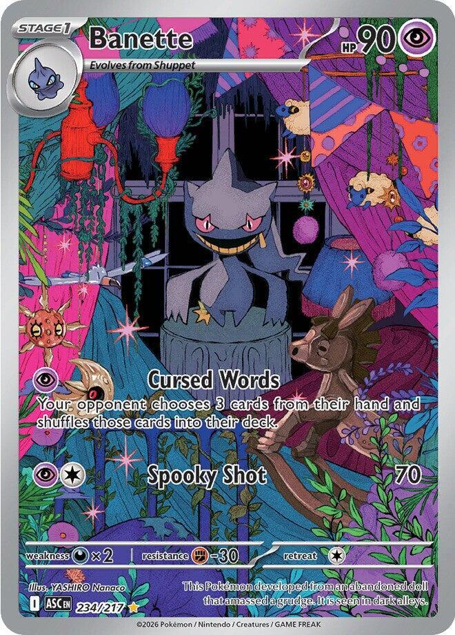 Banette - Ascended Heroes #234/217 Illustration Rare