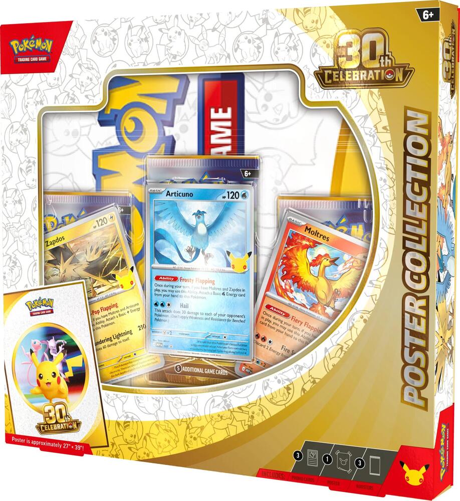 Pokémon TCG 30th Celebration Poster Collection, English