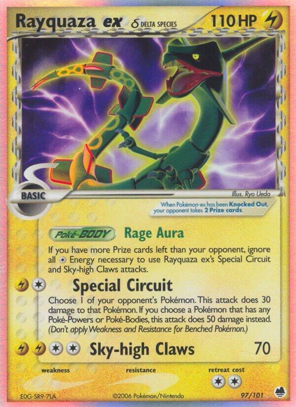 Rayquaza ex Delta Species - EX Dragon Frontiers #97/101