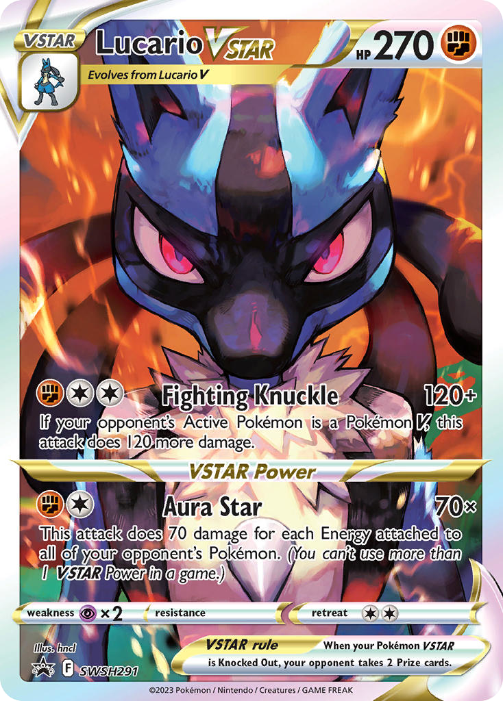 Lucario VSTAR - Sword & Shield Promo #SWSH291