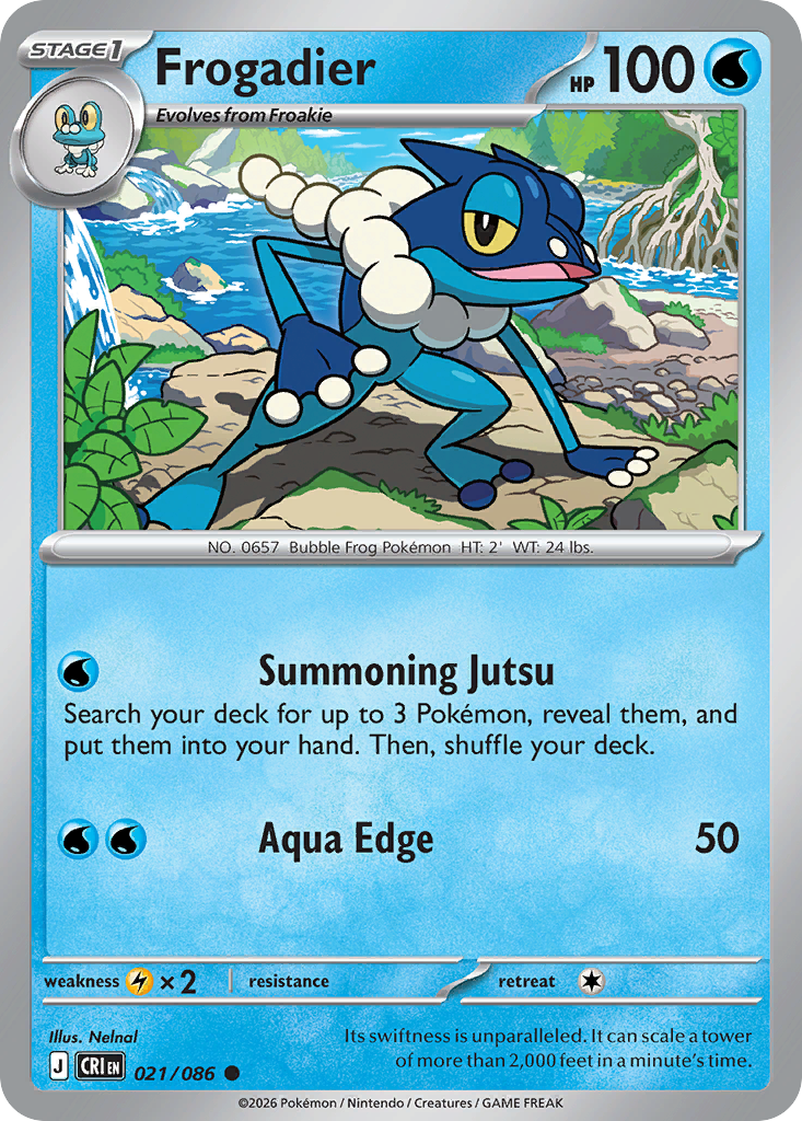 Frogadier - Chaos Rising #021