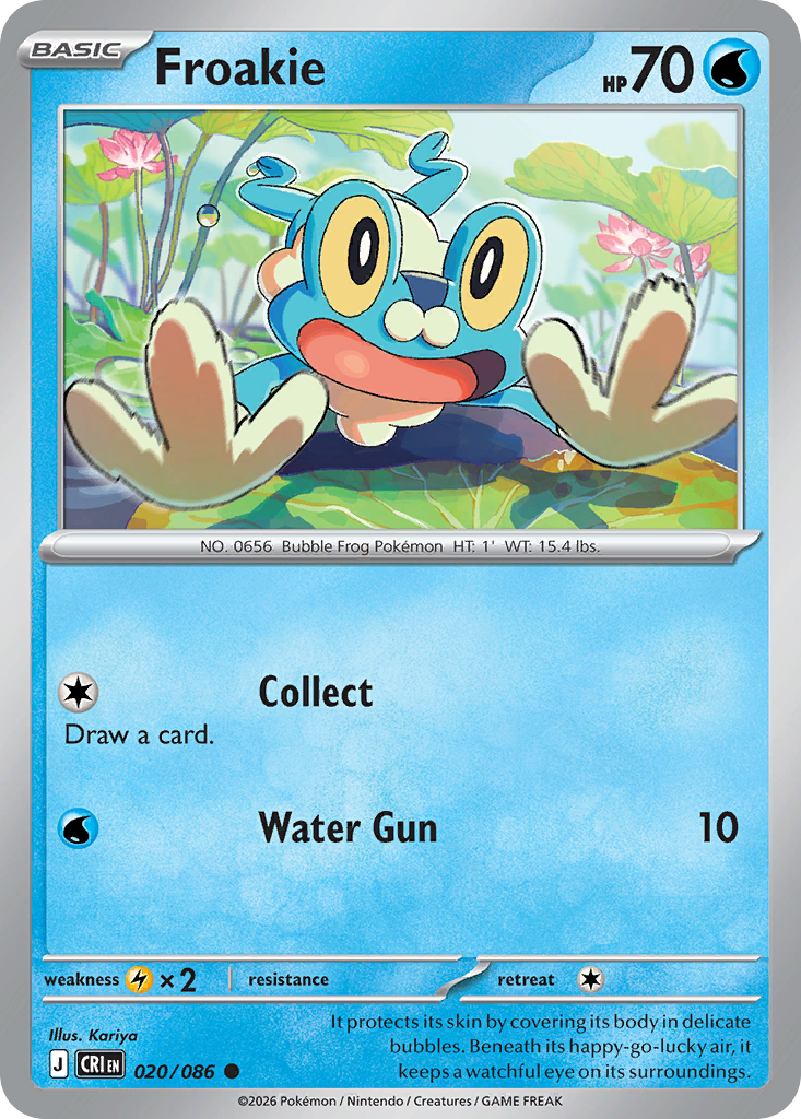Froakie - Chaos Rising #020