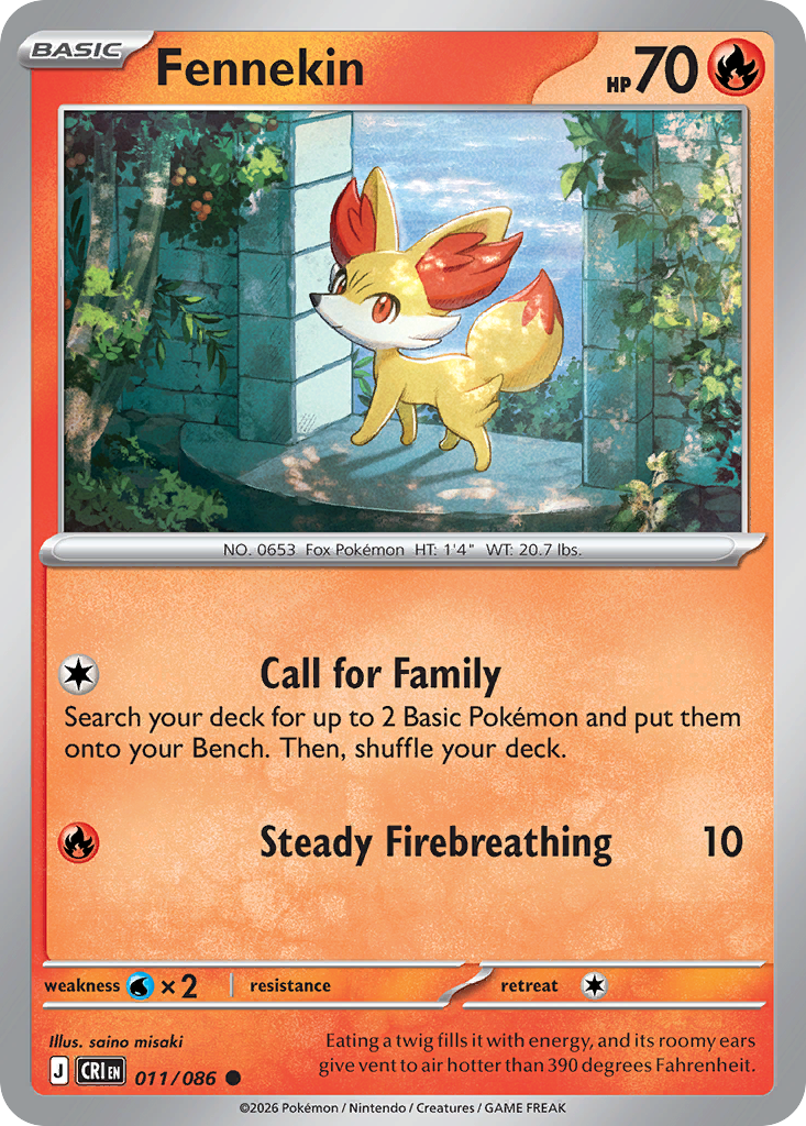 Fennekin - Chaos Rising #011