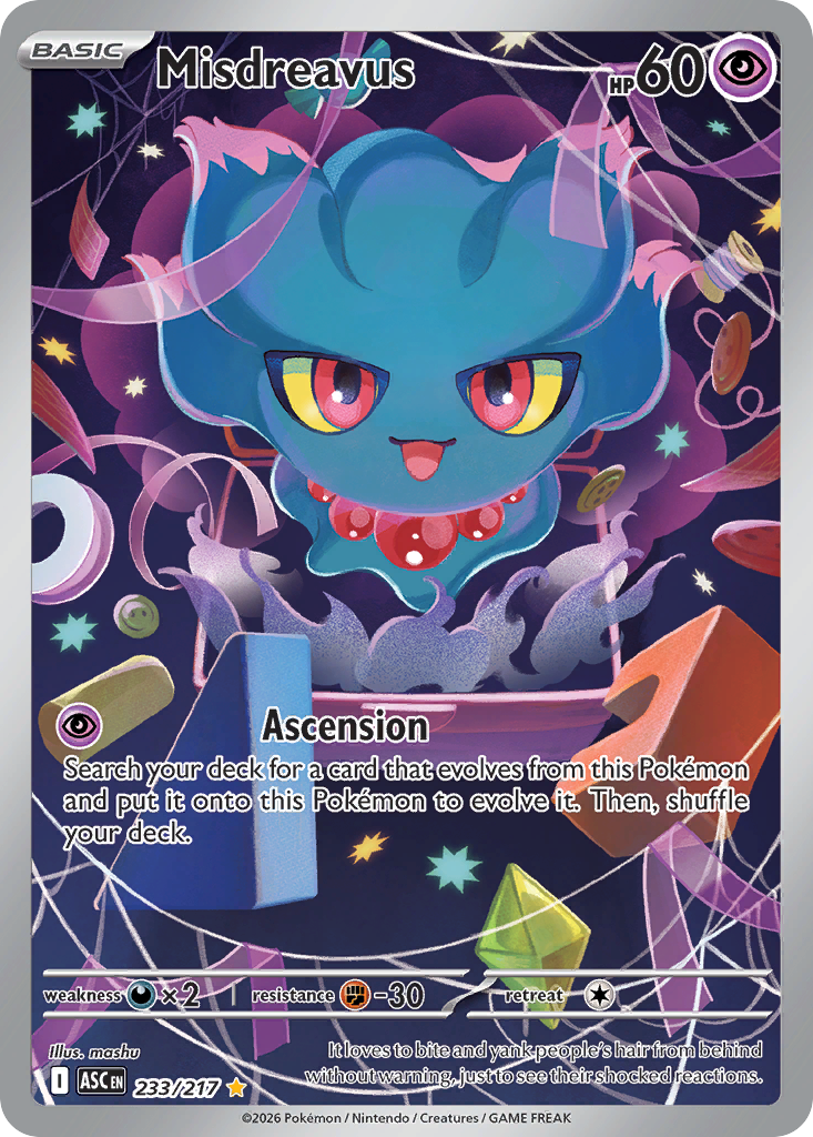 Misdreavus - Ascended Heroes #233/217