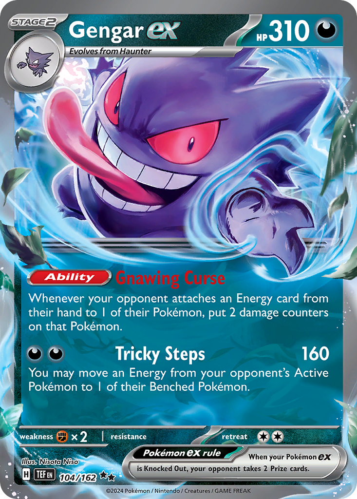 Gengar ex - Temporal Forces #104/162