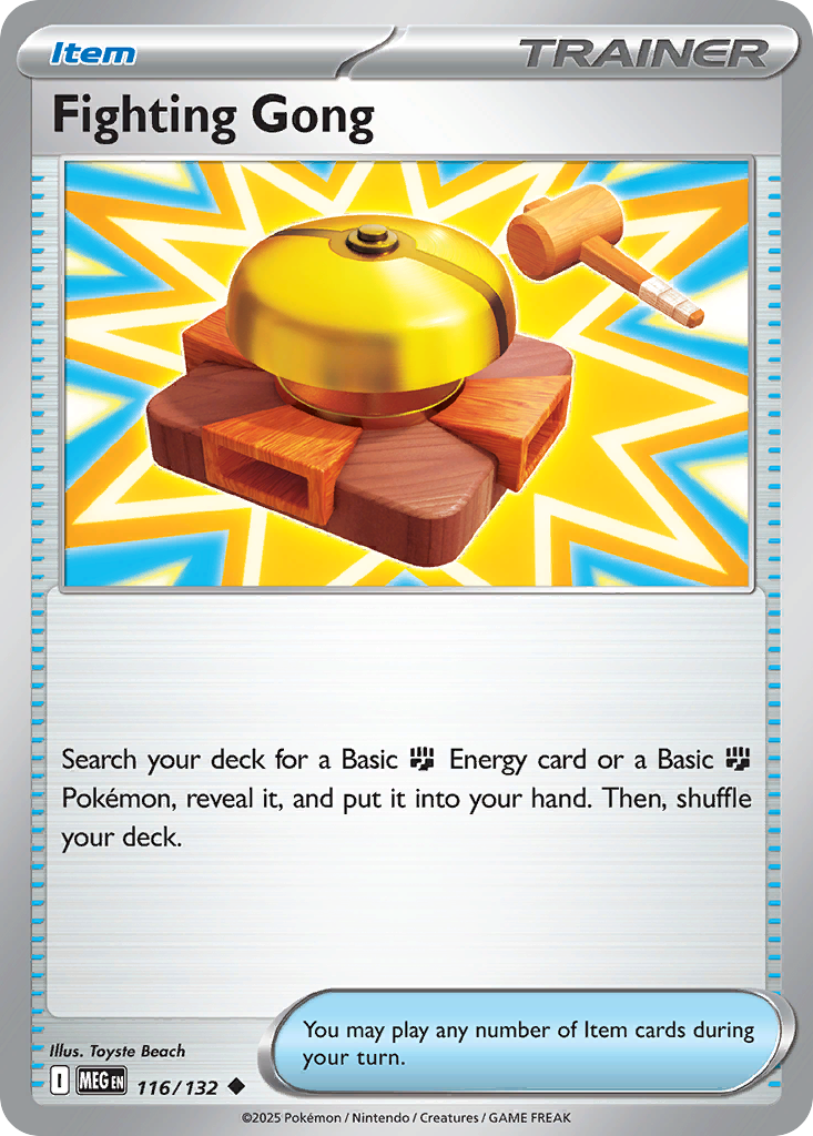 Fighting Gong - Mega Evolution Base #116