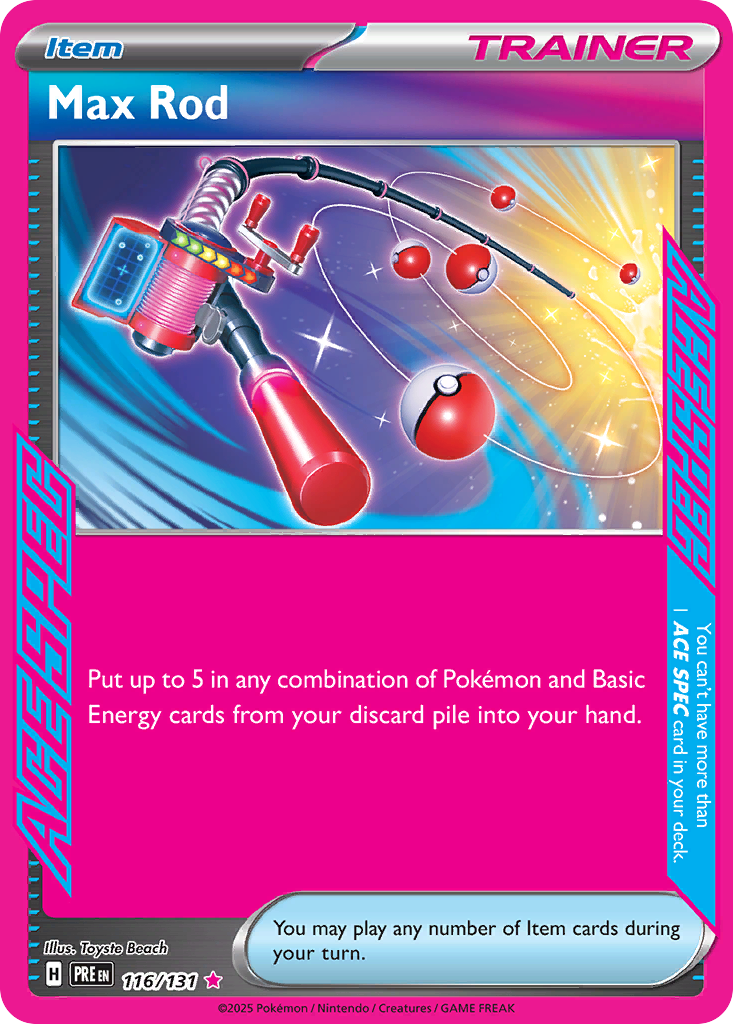 Max Rod - Prismatic Evolutions #116