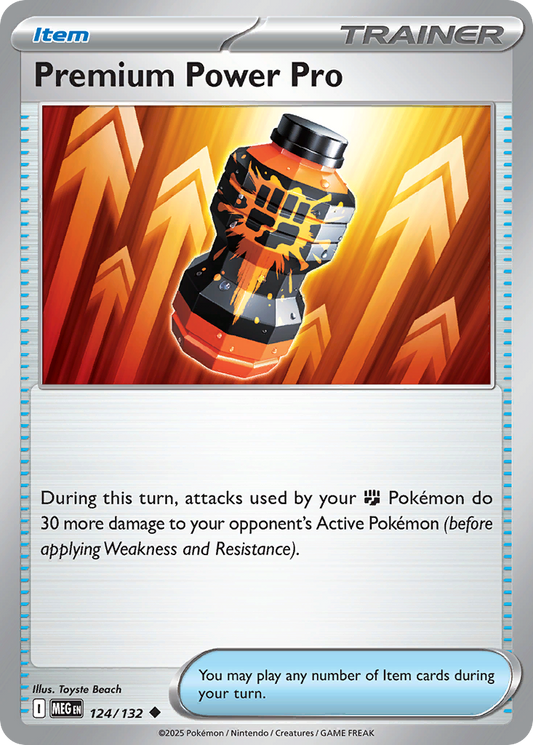 Premium Power Pro - Mega Evolution Base #124