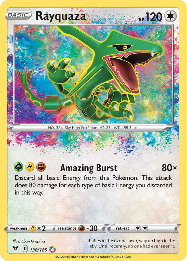 Rayquaza - Vivid Voltage #138/185