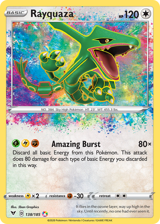 Rayquaza - Vivid Voltage #138/185