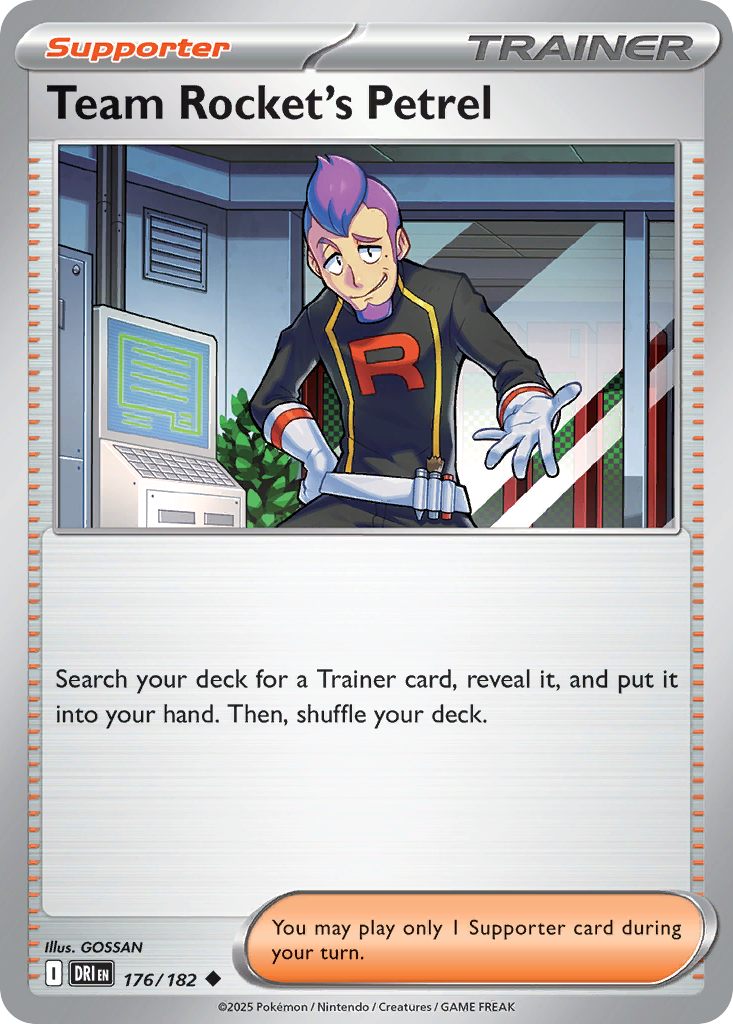 Team Rocket's Petrel - Destined Rivals #176