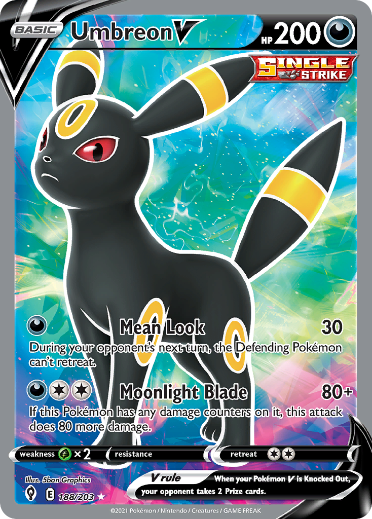 Umbreon V - Evolving Skies #188/203 (Full Art)
