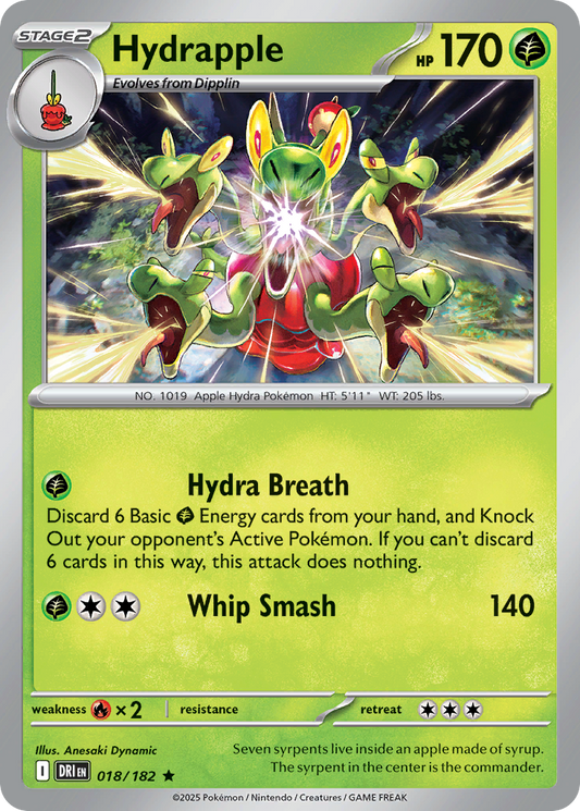 Hydrapple - Destined Rivals #018