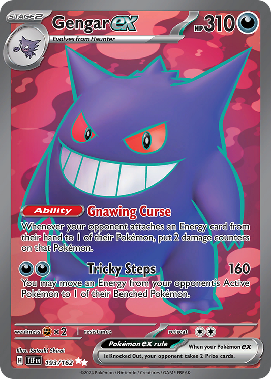 Gengar ex - Temporal Forces #193/162 (Full Art)