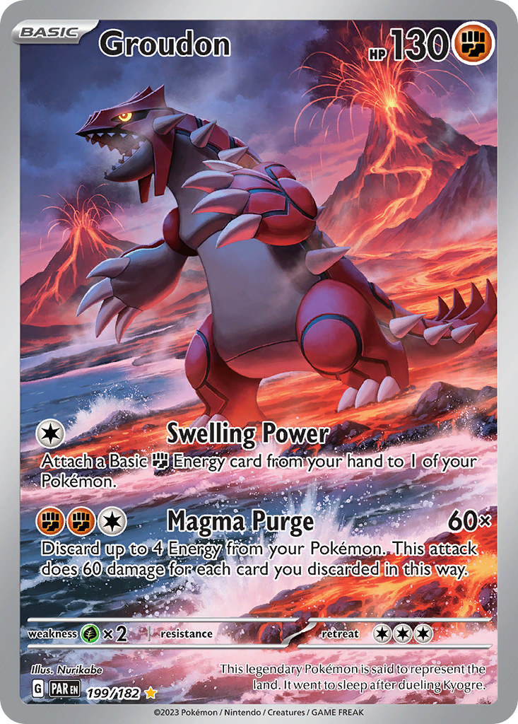 Groudon - Paradox Rift #199/182
