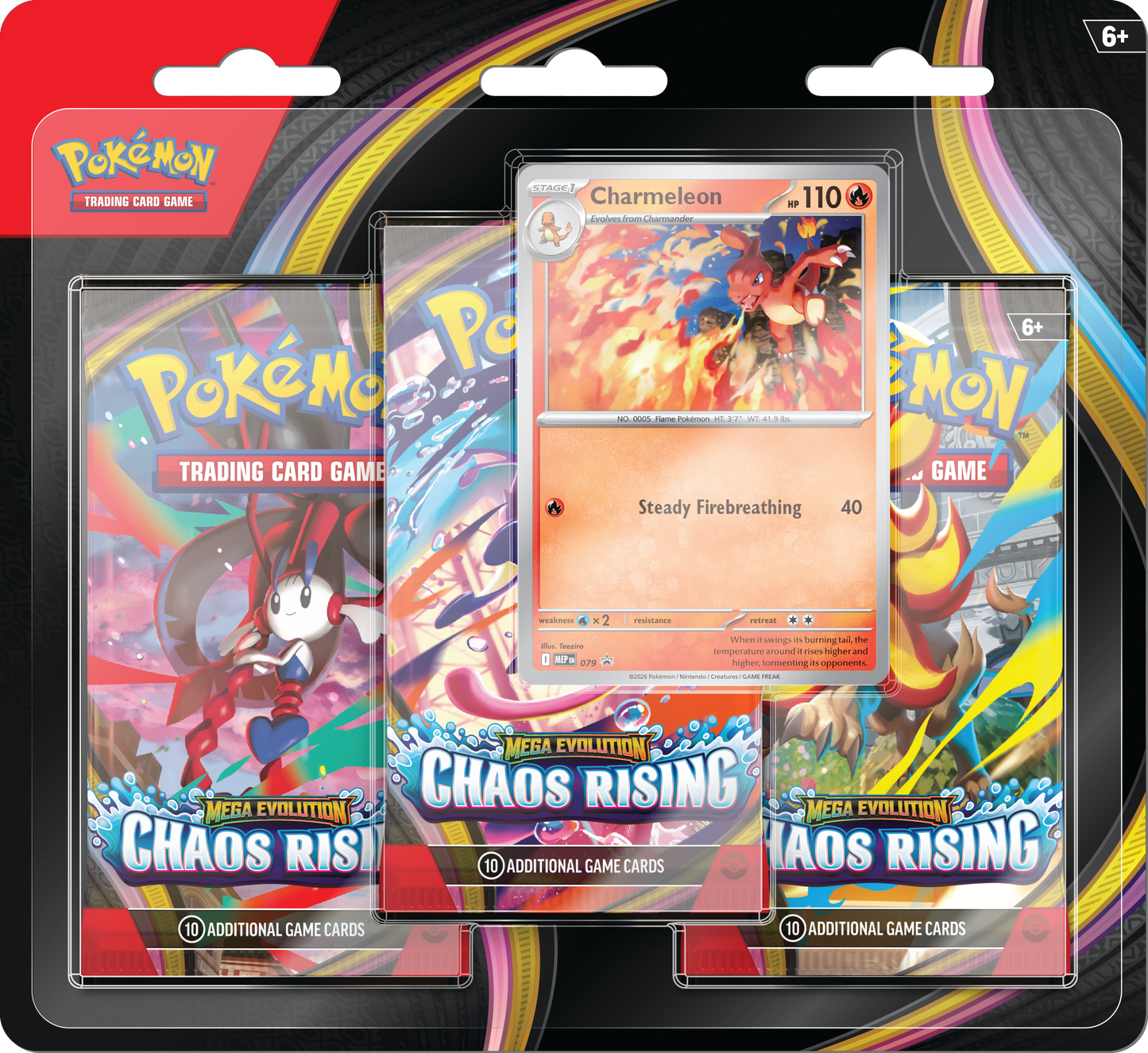 Chaos Rising 3 Pack Blister [Charmeleon]