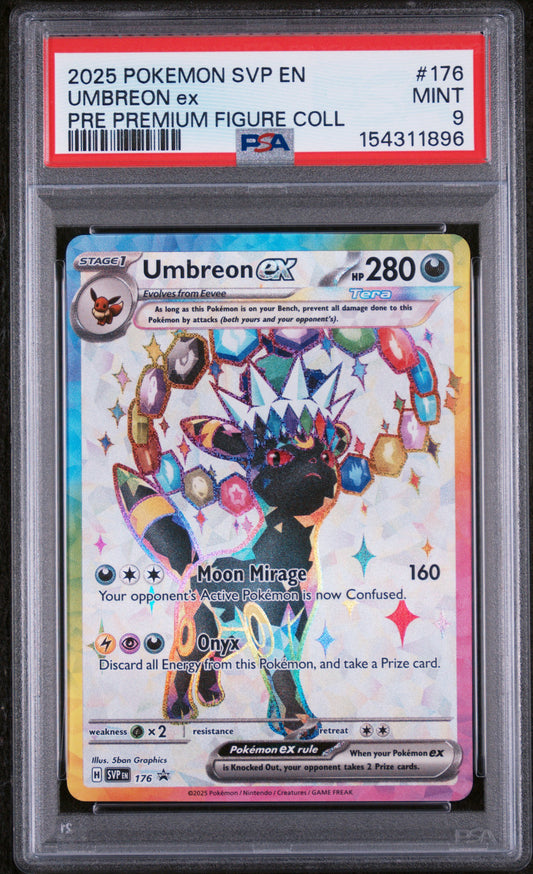Umbreon ex - Scarlet & Violet Promo #176 (PSA 9)