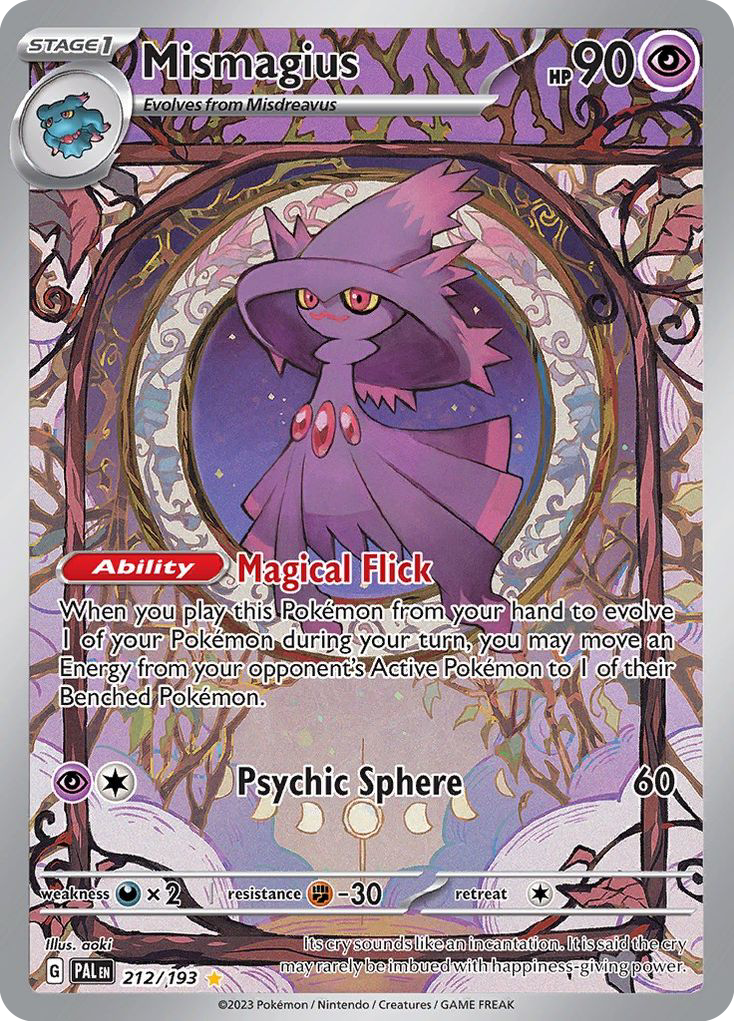 Mismagius - Paldea Evolved #212/193