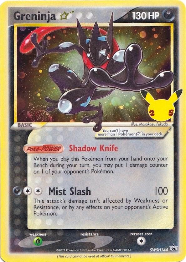 Greninja Star - Sword & Shield Promo #SWSH144