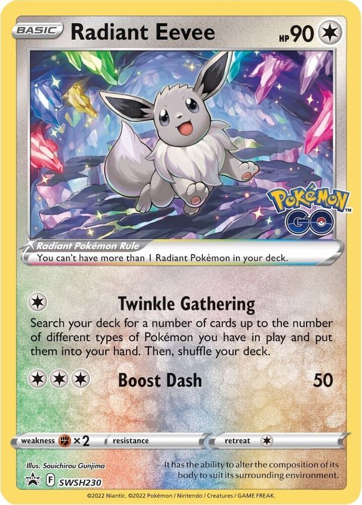 Radiant Eevee - Sword & Shield Promo #SWSH230