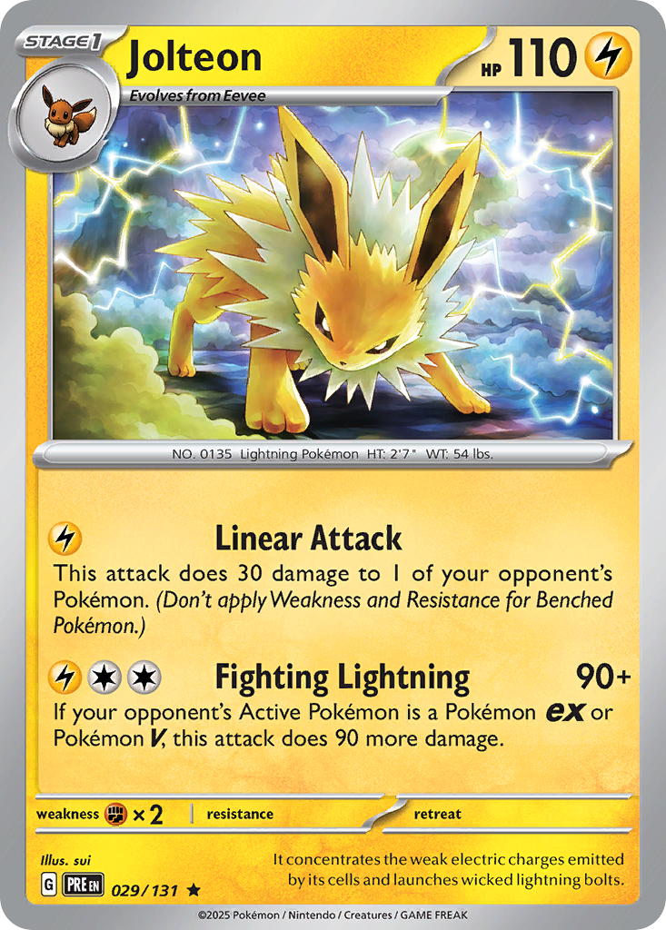 Jolteon - Prismatic Evolutions #029