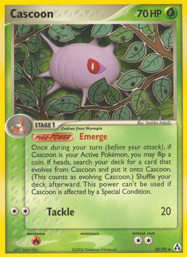 Cascoon - EX Legend Maker #30/92