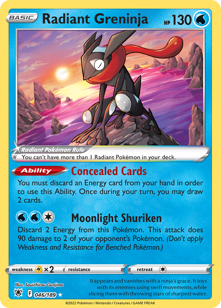 Radiant Greninja - Astral Radiance #046/189