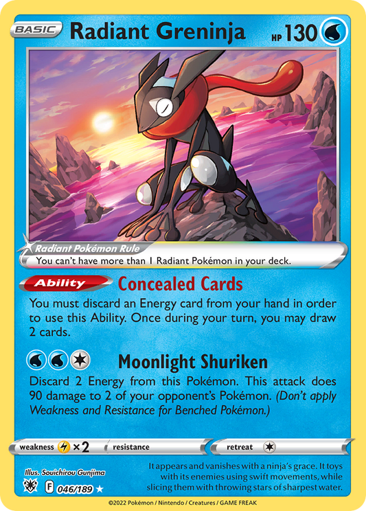 Radiant Greninja - Astral Radiance #046/189