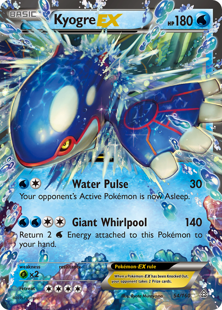 Kyogre EX - Primal Clash #054