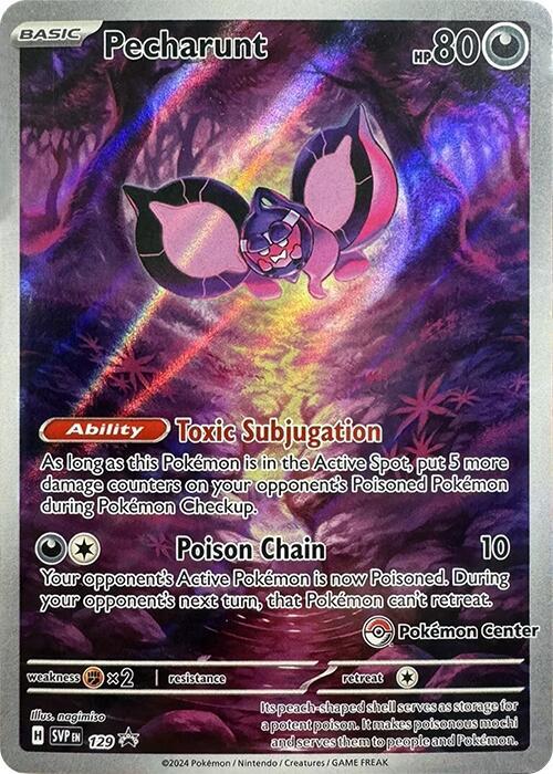 Pecharunt - Scarlet & Violet Promo #129 (Pokemon Center Exclusive)