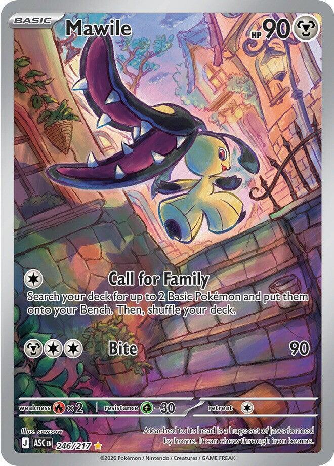 Mawile, Ascended Heroes 246/217 Illustration Rare, English