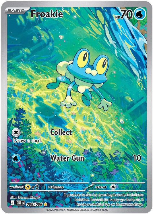 Froakie - Chaos Rising #088/086 (Illustration Rare)