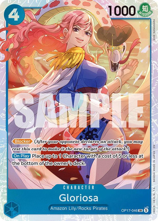 Gloriosa - The World's Strongest Warriors #OP17-046 (Super Rare)