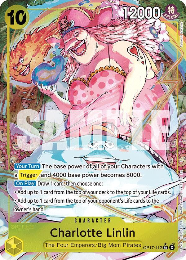 Charlotte Linlin - The World's Strongest Warriors #OP17-112 (Super Rare, Alternate Art)