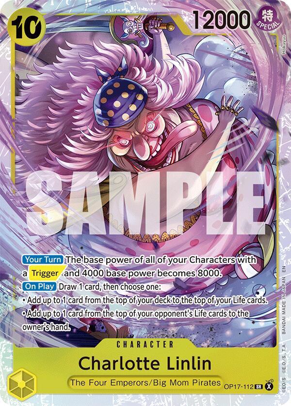 Charlotte Linlin - The World's Strongest Warriors #OP17-112 (Super Rare)