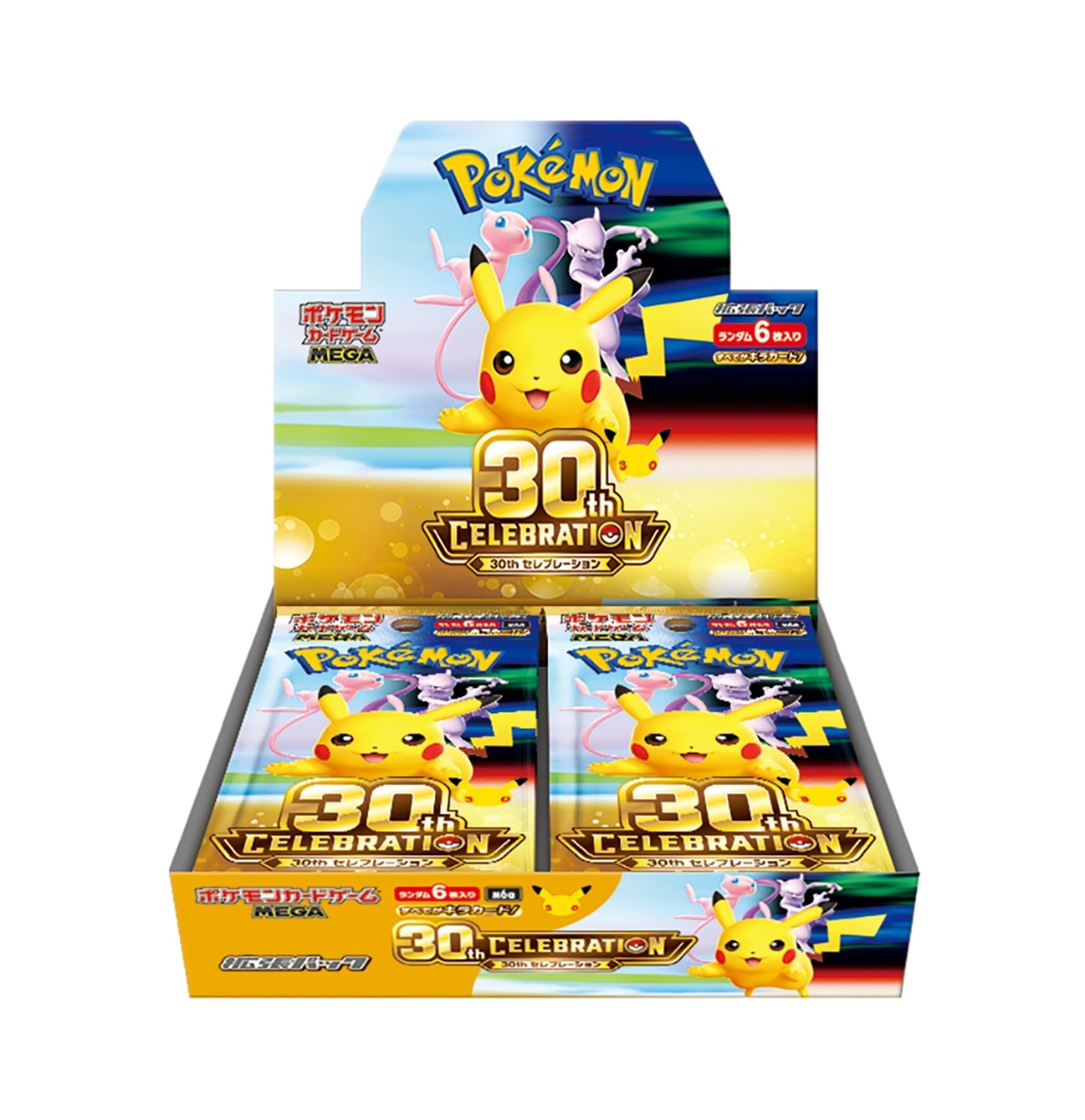 Pokemon Card Game MEGA Expansion Pack 30th CELEBRATION Japanese booster box