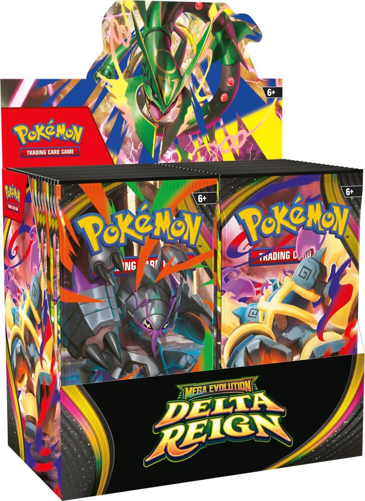 Pokémon TCG Mega Evolution Delta Reign Booster Box, 36 booster packs