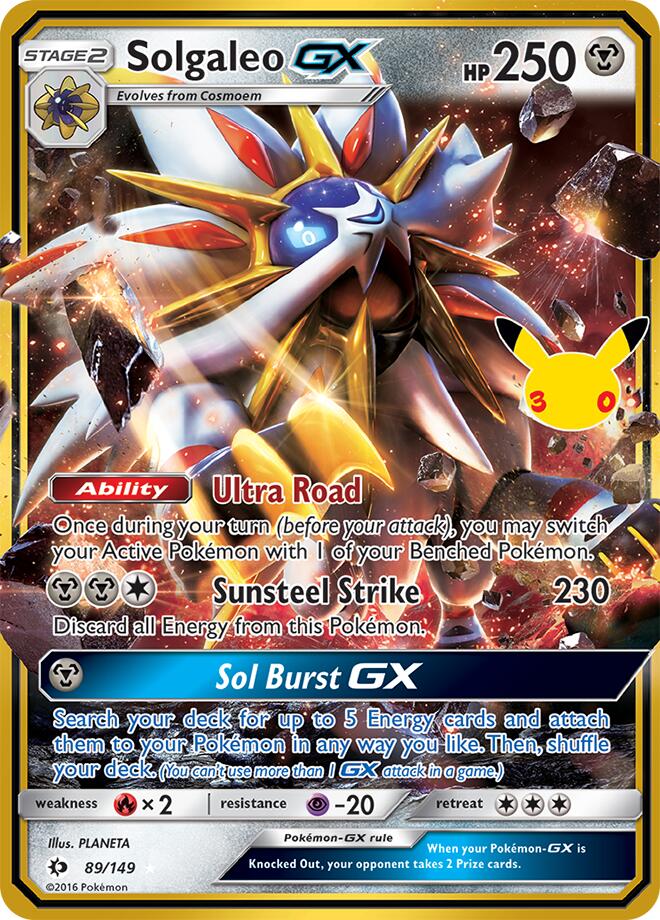 Solgaleo GX 89/149 Classic Collection