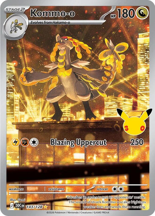 Kommo-o 143/128 Illustration Rare
