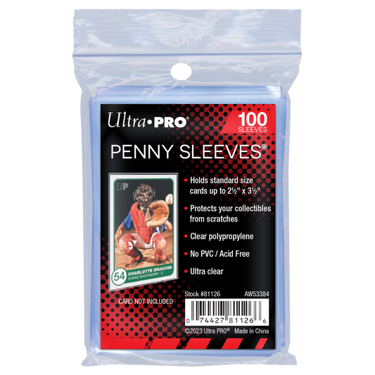 Ultra Pro Penny Sleeves - 100ct (Standard Size)