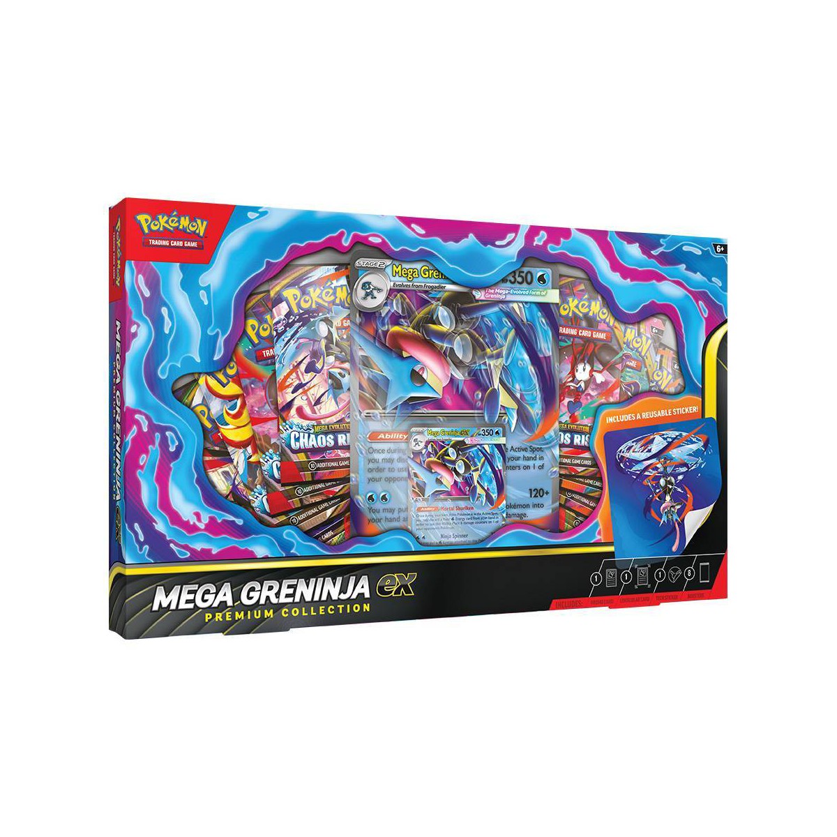 Pokemon TCG Mega Greninja ex Premium Collection box