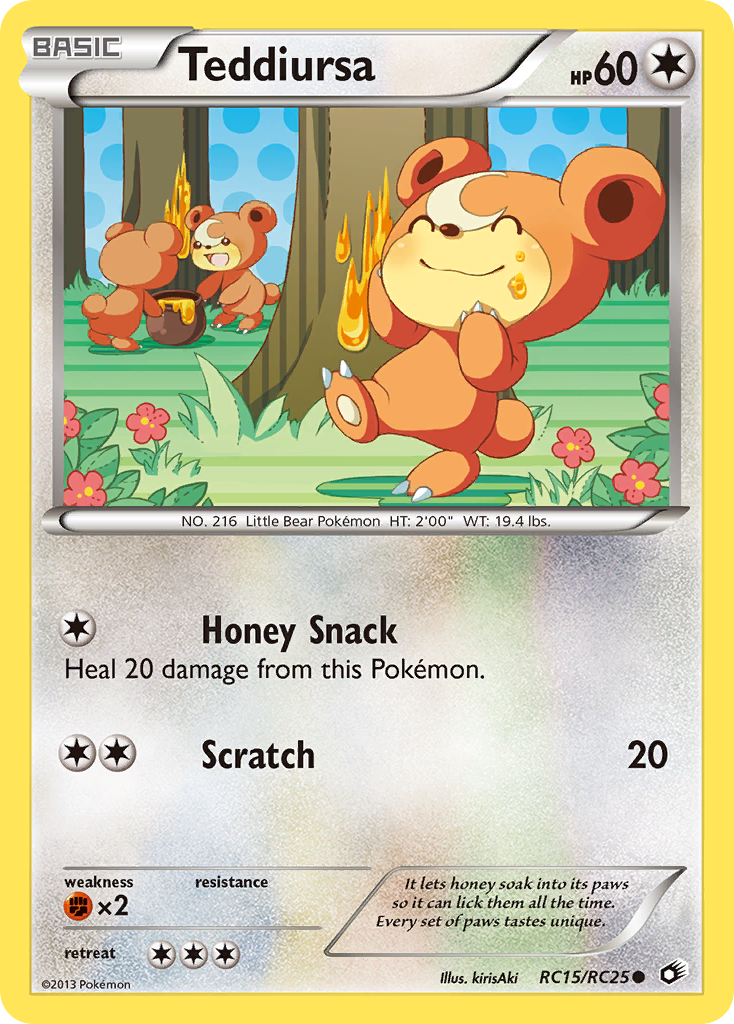 Teddiursa - Legendary Treasures: Radiant Collections #RC15