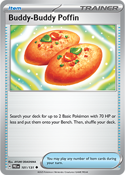 Buddy Buddy Poffin - Prismatic Evolutions #101