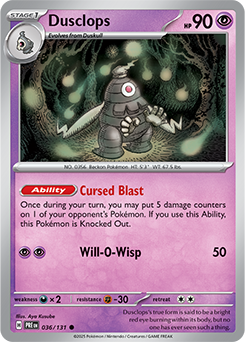 Duskclops - Prismatic Evolutions #036