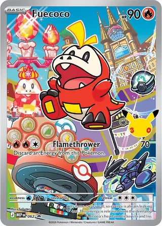 Fuecoco - Mega Evolution Promos 062 Pokemon card