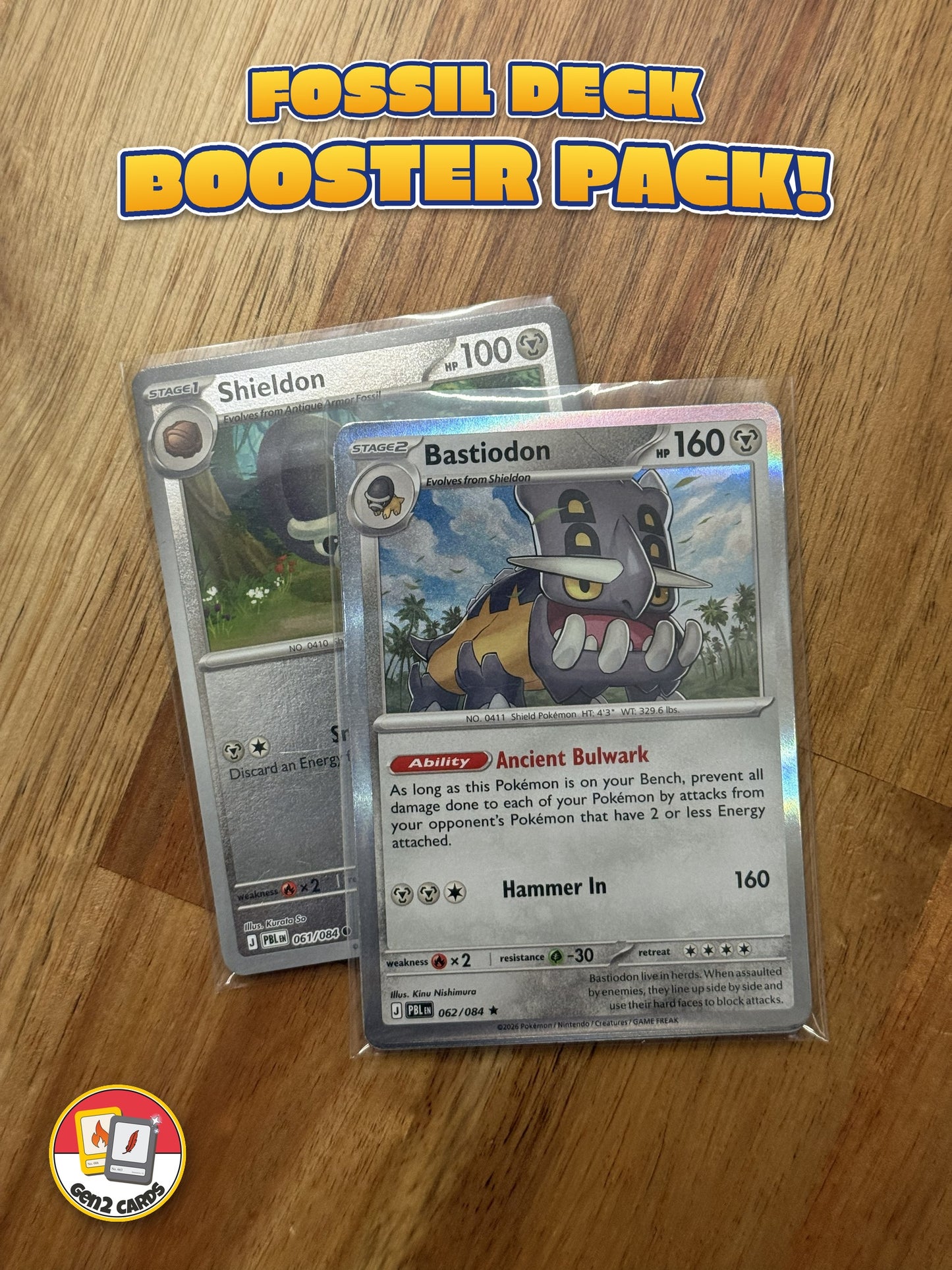 Fossil Deck Booster Pack